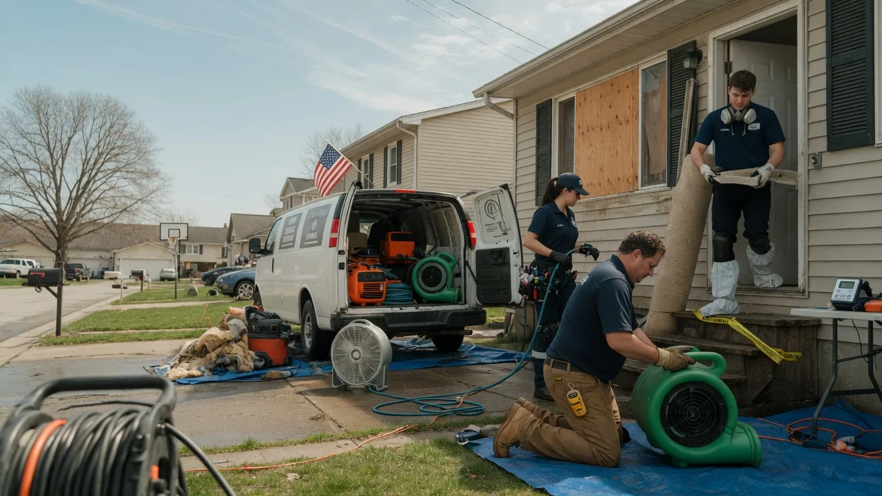 Water Damage Restoration in Sanders, AZ near me